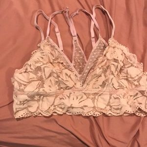 Aerie ~ starry Peach Bralette